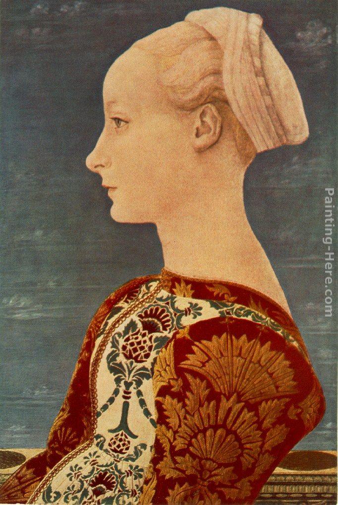 Domenico Veneziano Portrait of a Young Woman
